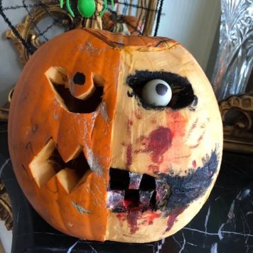 Conor Hillary 13 Two faced pumpkin