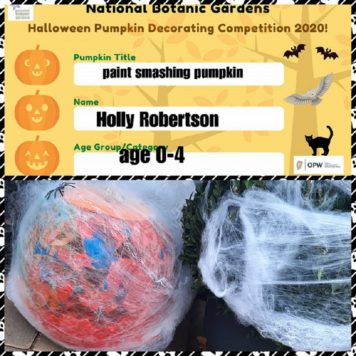 Holly Robertson 0-4 Paint Smashing Pumpkin