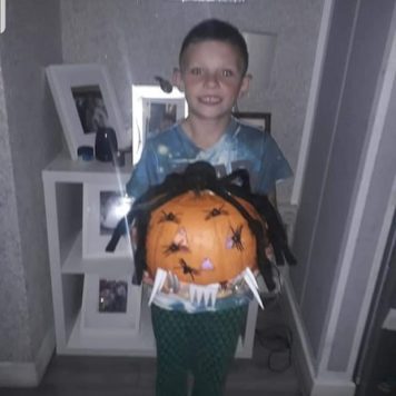 Jonathan Mooney 7-8 Spider Pumpkin