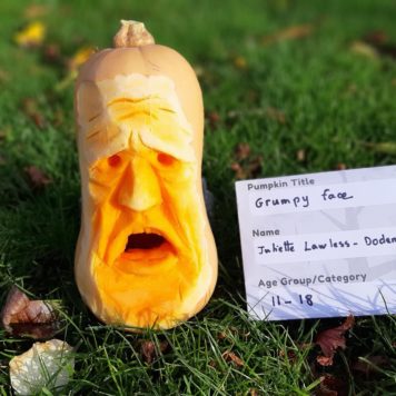 Juliette Lawless Dodeman 11-18 Grumpy face