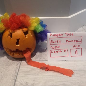 Layla Byrne 8 Party Pumpkin