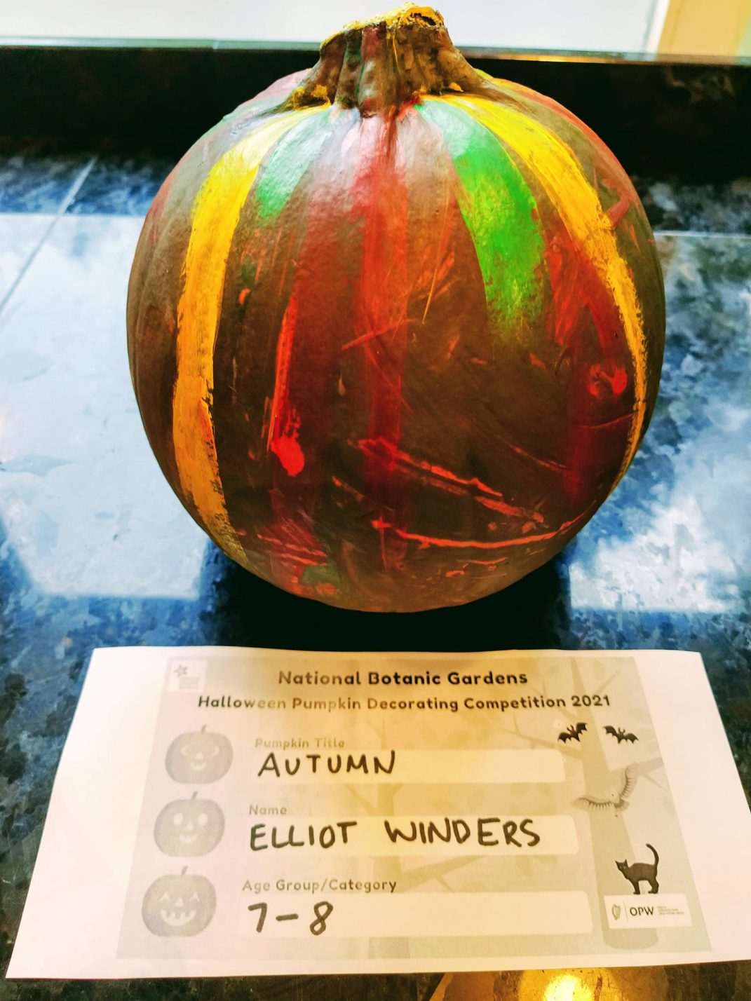 Autumn, Elliot Winders, Age 7-8