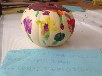 Flowers in the Garden - Michael Brennan - Age 3