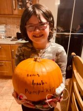 Insulin Pump-kin - Bella O'Donnell - Age 9
