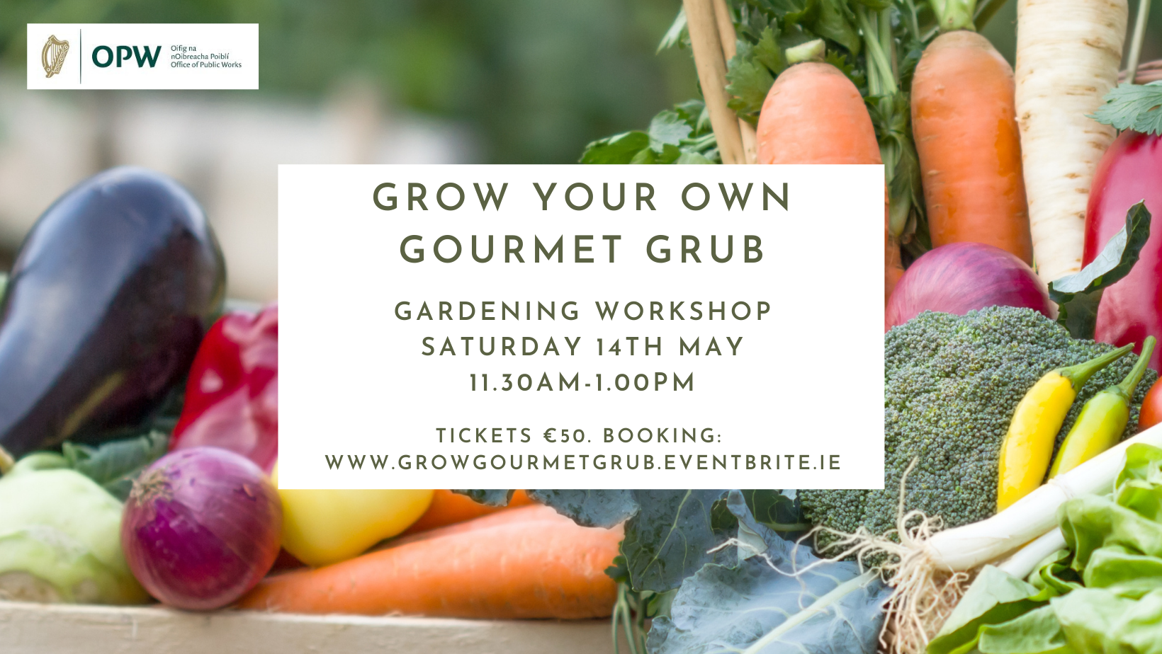 Grow your own Gourmet Grub @ National Botanic Gardens